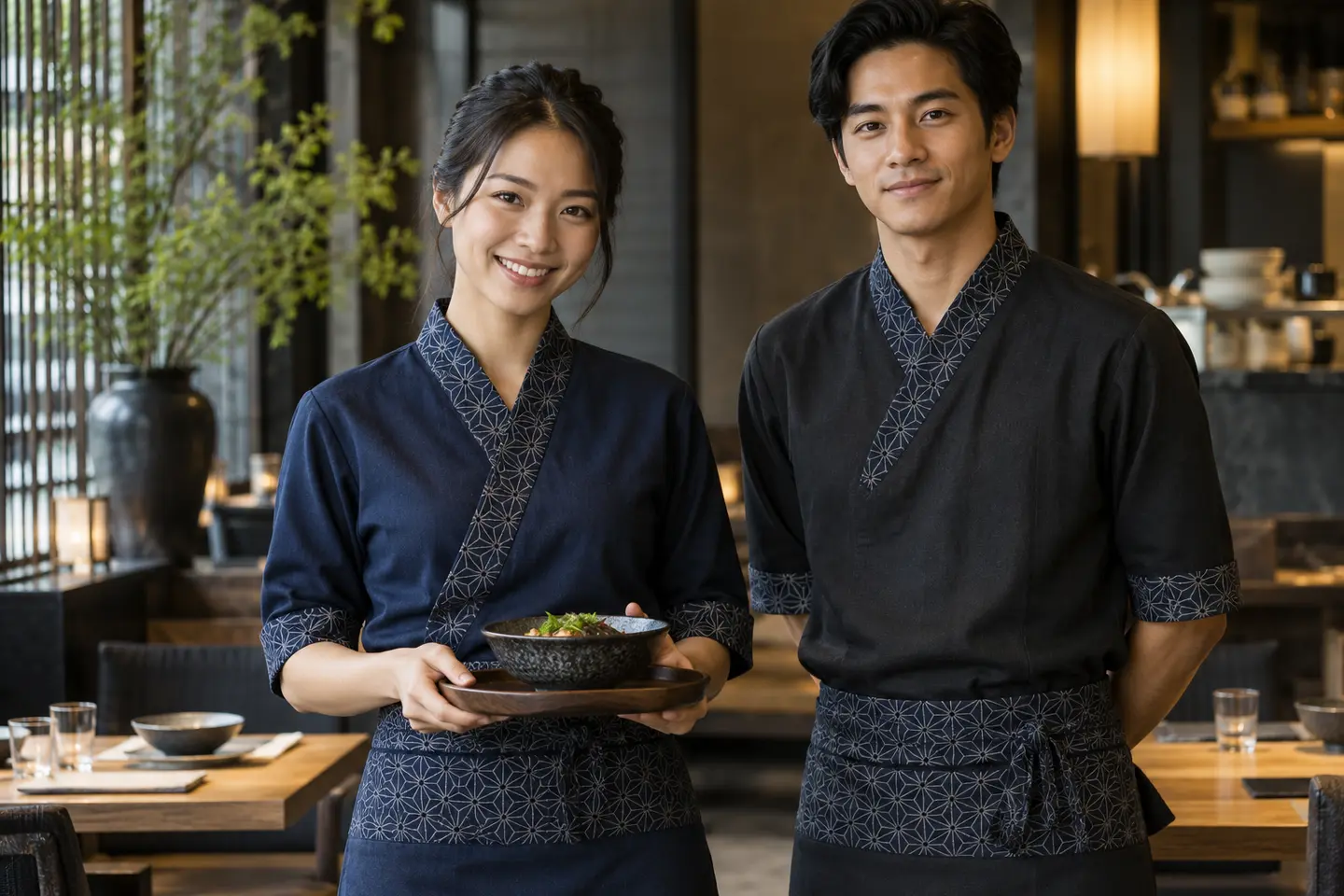 ชุดสไตล์ญี่ปุ่นในไทยและกรุงเทพฯ | ยูนิฟอร์มสำหรับงานบริการ