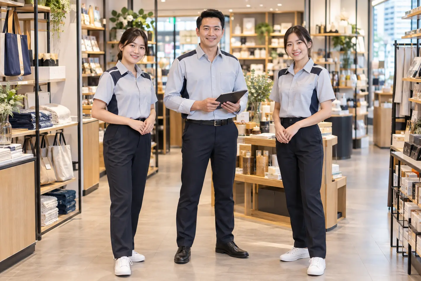 ชุดพนักงานร้านค้าในไทยและกรุงเทพฯ | ธุรกิจค้าปลีกและบริการ