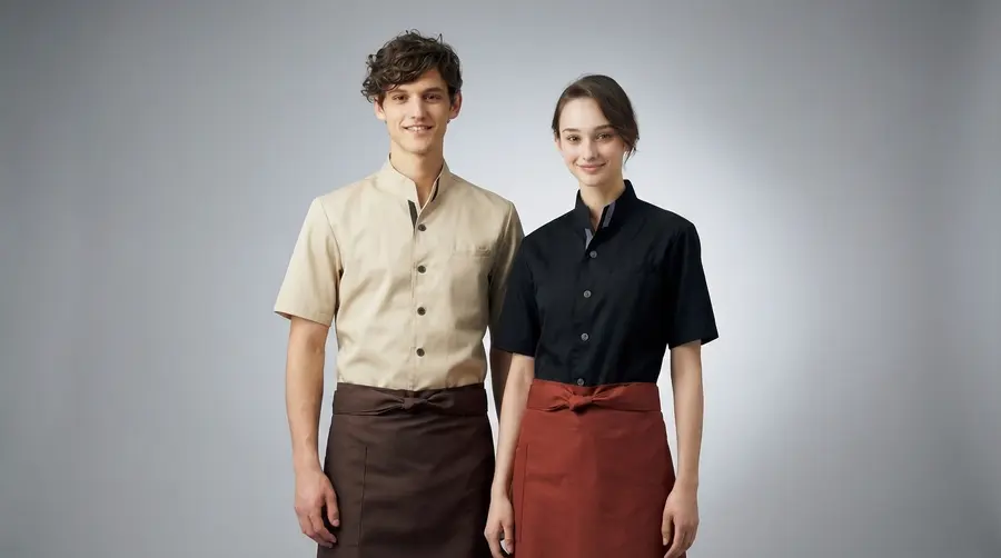 Urban Mandarin Collar Hospitality Set