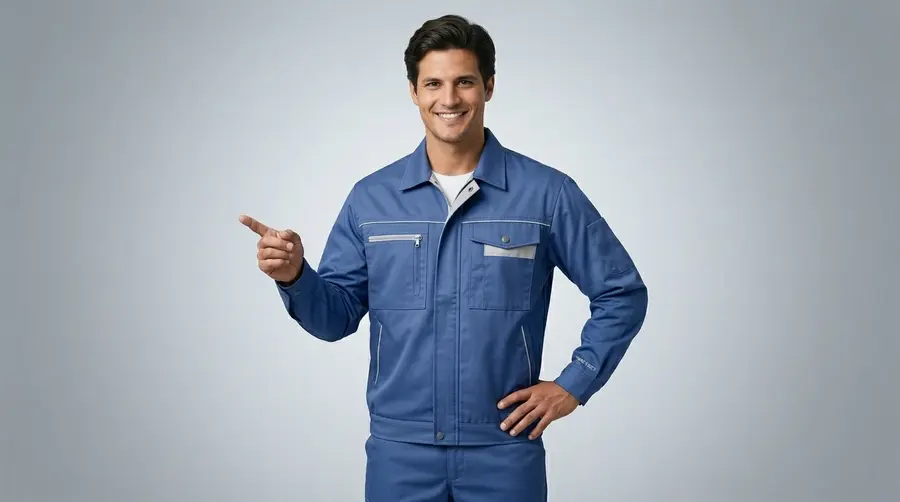 Pro Blue Graphite Technician Jacket