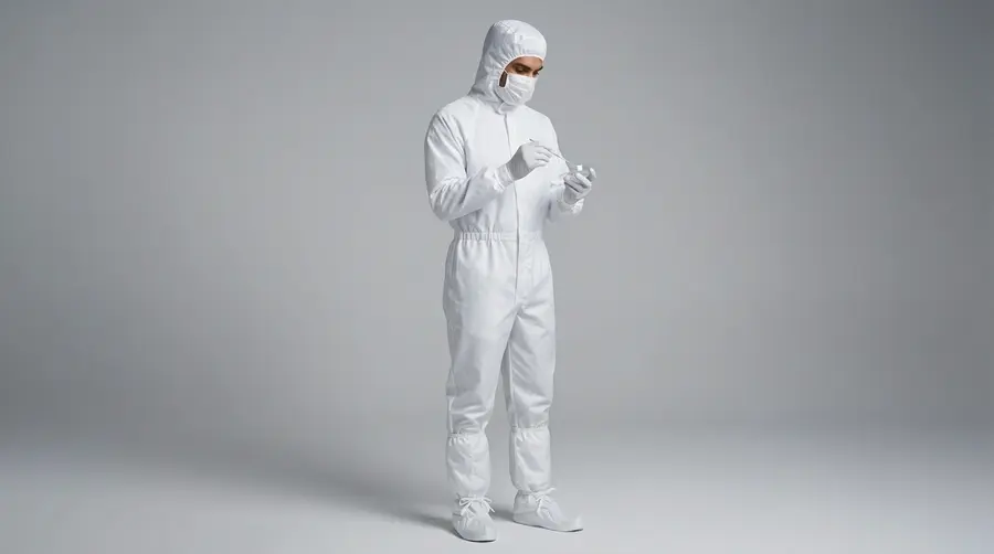 Ultra Hygiene Full-Body Coverall (Pure White)