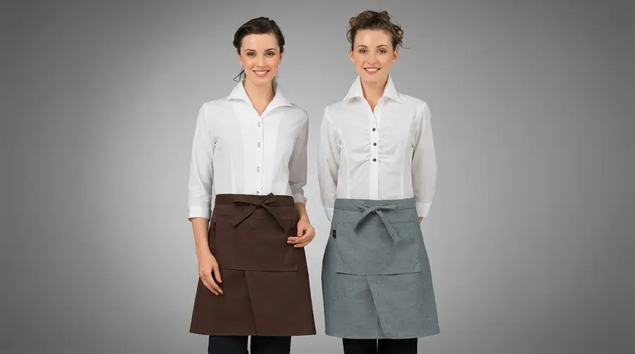 Modern Layer Short Waist Apron