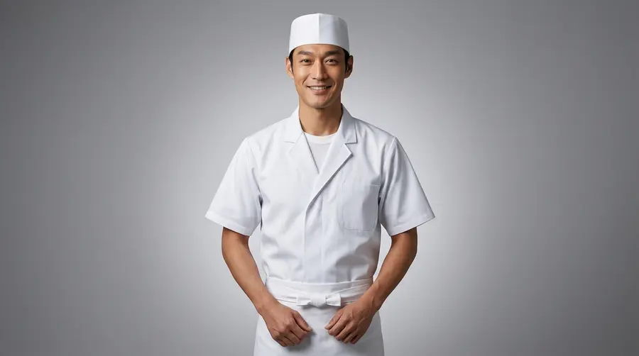 Classic White Minimalist Japanese Kitchen Set