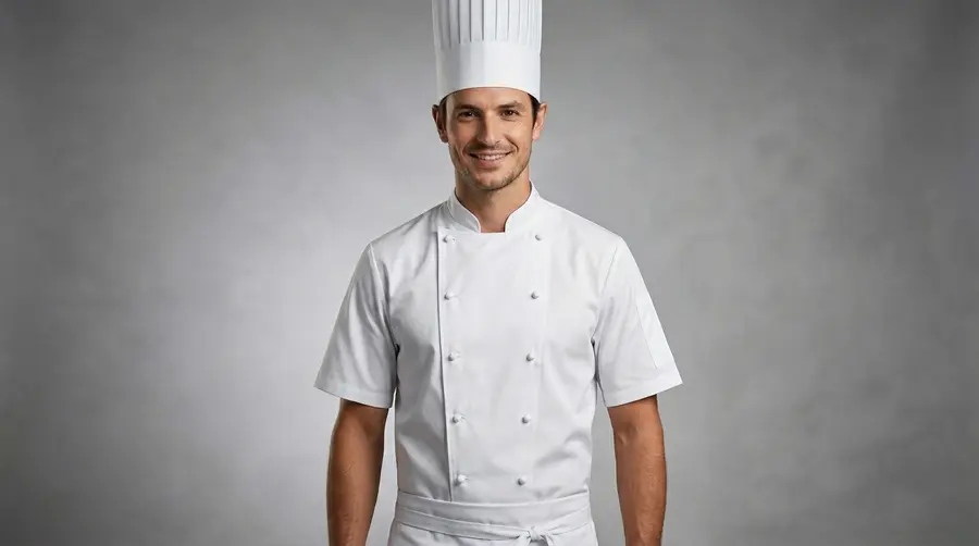 Classic Gourmet White Chef Jacket Set
