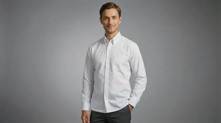 Classic White Professional Staff Shirt