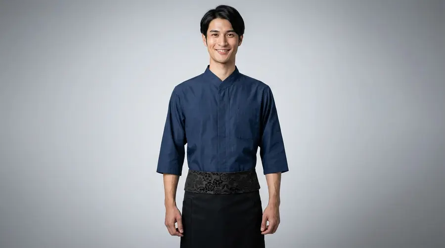 Modern Graphic Asian Fusion Uniform
