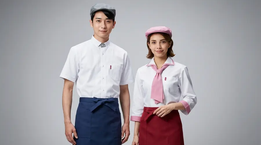 Clean White & Rose Pink Service Set