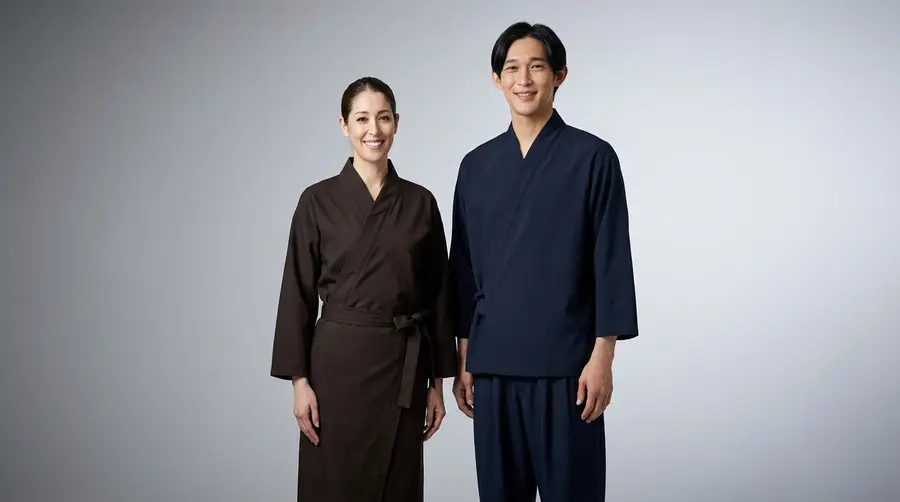 Zen Minimalist Japanese Wrap Shirt