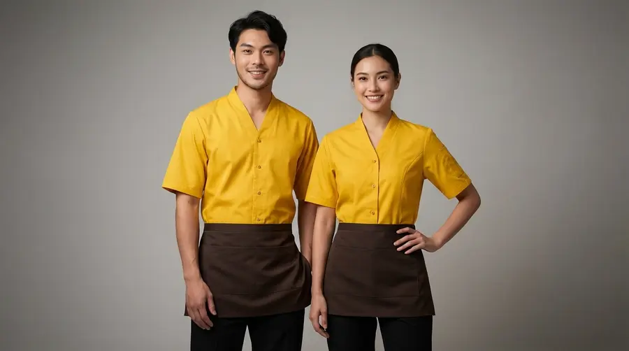 Asia Fusion Contrast Shoulder Shirt