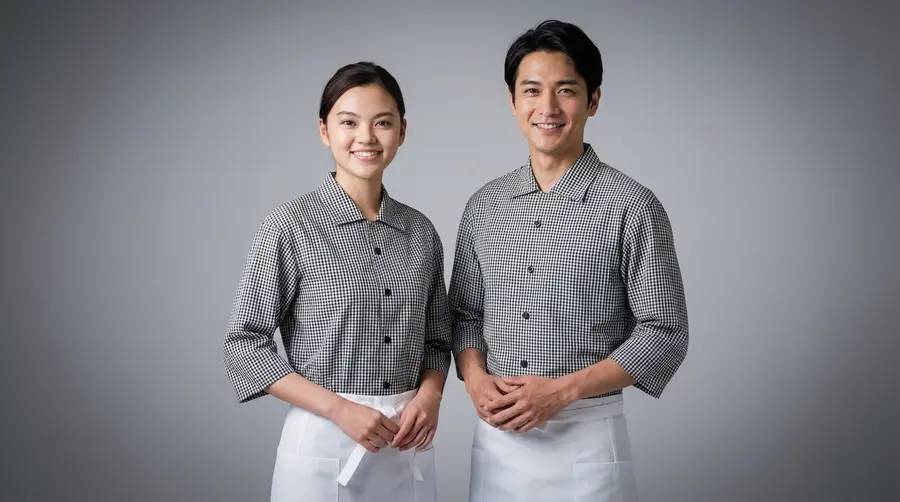 Classic Mini Checkered Uniform Shirt